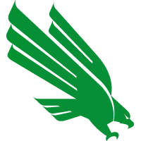 Mean Green diving eagle logo