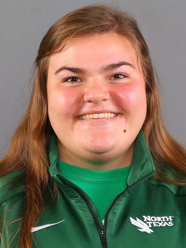 DENTON TX - AUGUST 23: Mean Green Track & Field headshot at Apogee Stadium in Denton on August 23, 2019 in Denton, Texas. (Photo by Rick Yeatts)