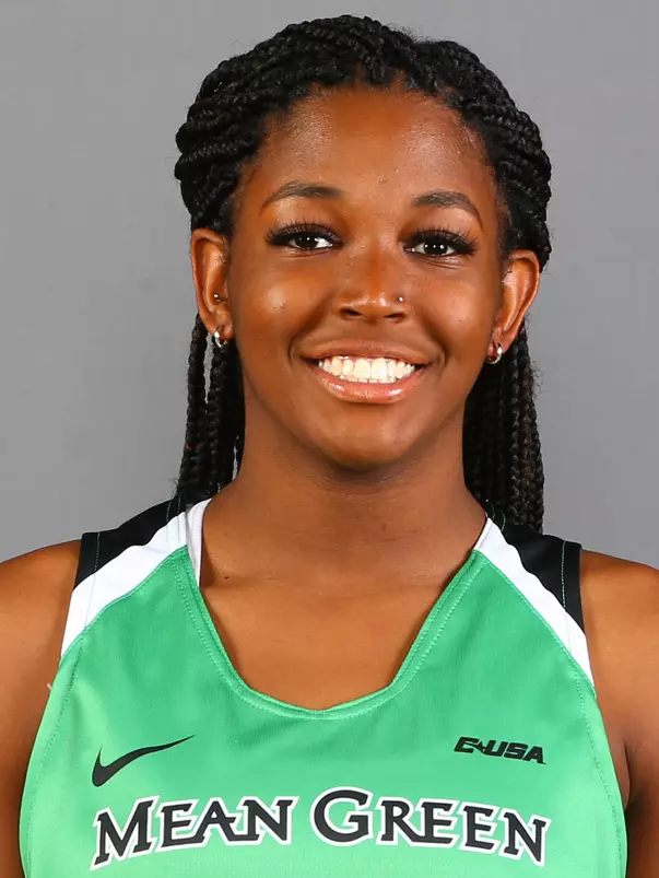DENTON, TX - OCTOBER 17: North Texas Mean Green women's basketball on October 17, 2019 in Fort Worth, Texas. (Photo by Rick Yeatts/Getty Images)