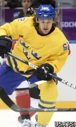 Michigan Alum Hagelin Earns Olympic Silver Medal with Sweden