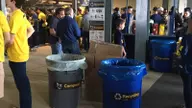 U-M Close to Zero Waste Goal During First Half of Season