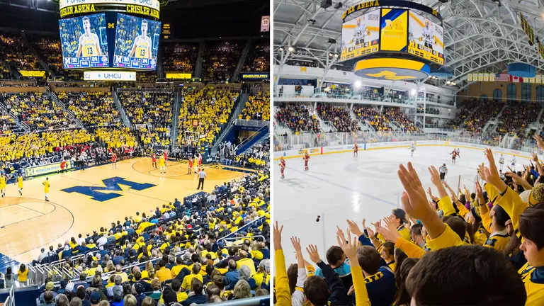 Safety at Crisler Center and Yost Ice Arena