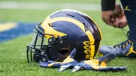 Michigan Winged Helmet
