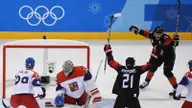 Ebbett's Two Goals Help Canada Defeat Czech Republic for Olympic Bronze