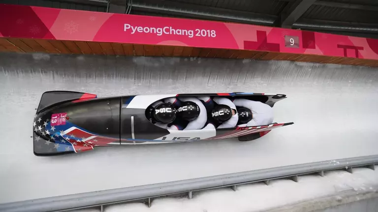 Olympic Updates: McGuffie, USA Place Ninth in Four-Man Bobsled Competition