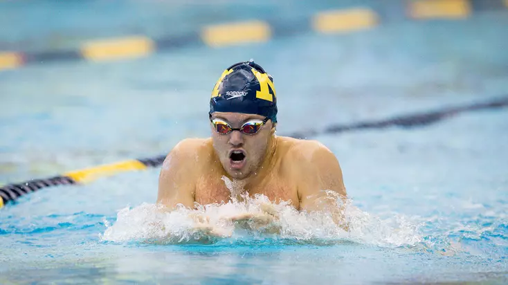 Men's Swimming and Diving Highlights vs. Michigan State