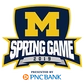 2019 Football Spring Game Logo