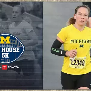 Jennifer Fike - Big House 5K - Huron River Watershed Council