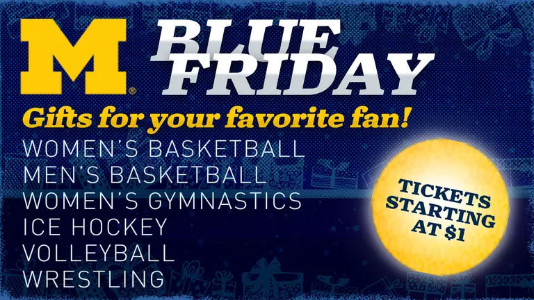 Blue Friday Deals! Tickets Starting at $1, Use Promo Code "BLUEFRIDAY"
