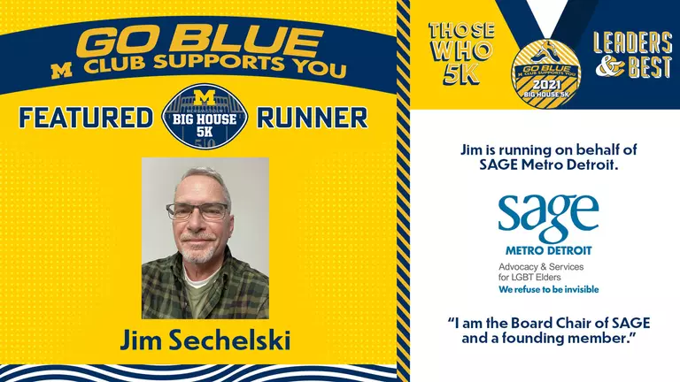 BH5K Featured Runner: Jim Sechelski - SAGE Metro Detroit