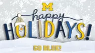 Happy Holidays from Michigan Athletics!