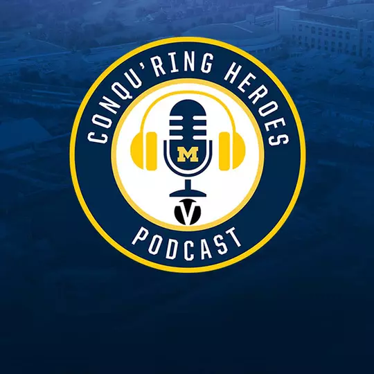 Conqu'ring Heroes Podcast Header (2022)