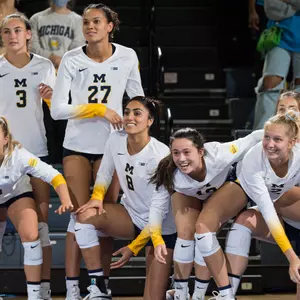 Volleyball Bench Group Photo
