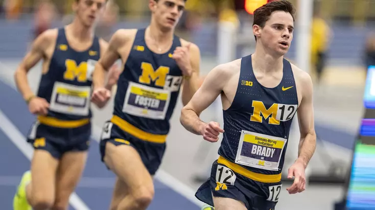 Brady a Program Staple in Men’s Cross Country, Track