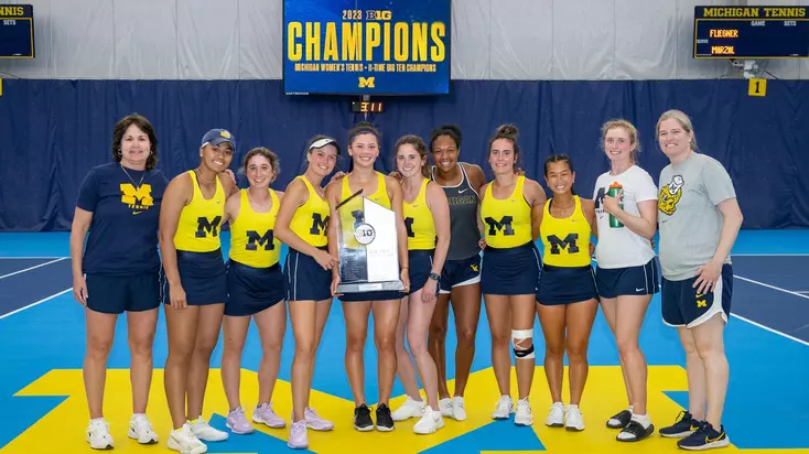 2022-23 Year in Review: Women's Tennis Big Ten Champions