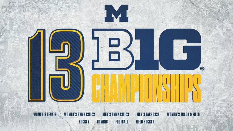 2022-23: Michigan Wins Record 13 Big Ten Championships
