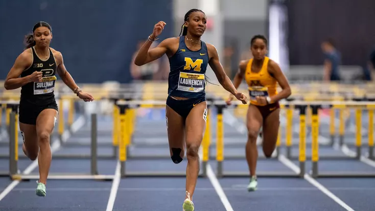 Laurencin Starting to Check Off Big Goals Set at Start of U-M Career