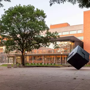 The Cube and LSA Building