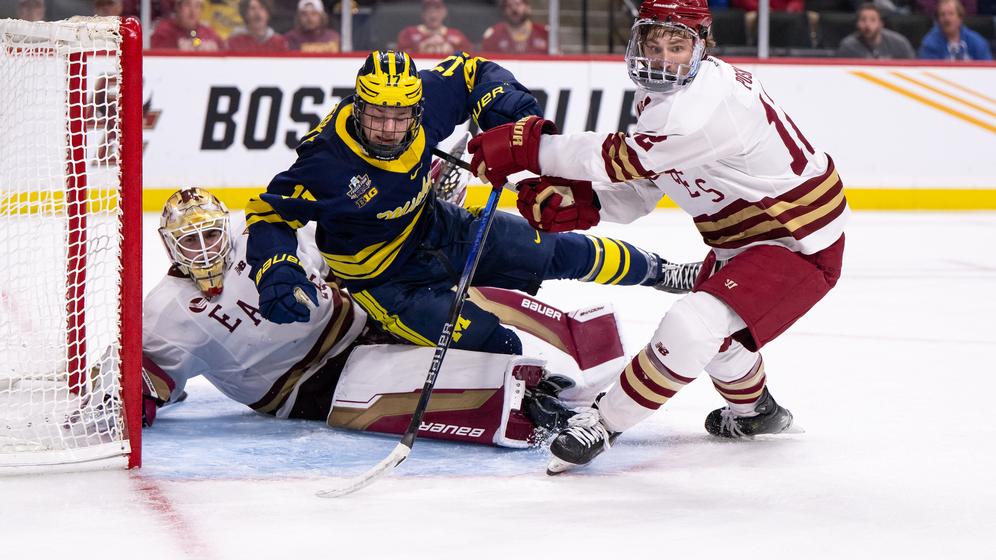 Ice Hockey vs. Boston College at the Frozen Four