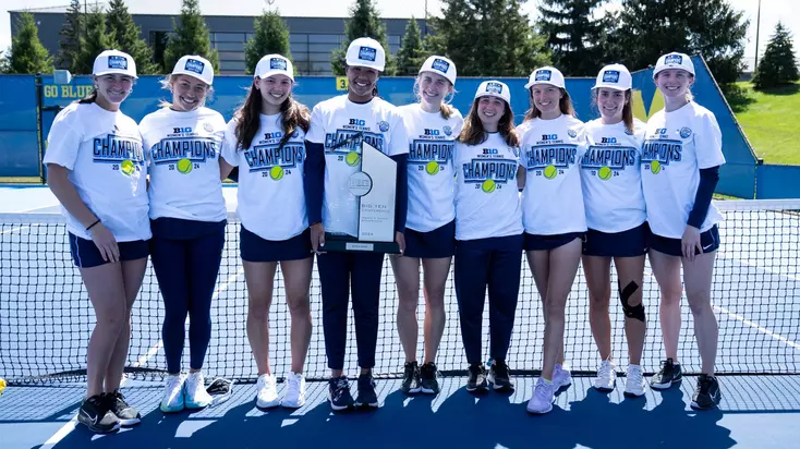 2023-24 Year In Review: Women's Tennis B1G Champions