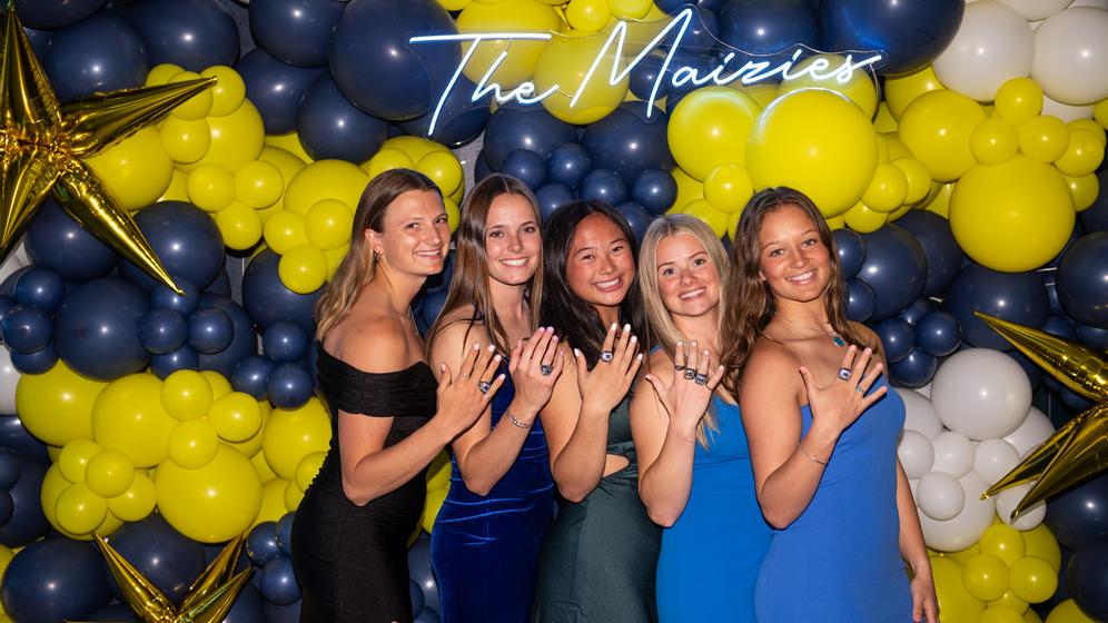 In its second year as an awards show to celebrate the 2023-24 academic year, The Maizies featured academic awards, community service awards and honors developed and voted upon by student-athletes.