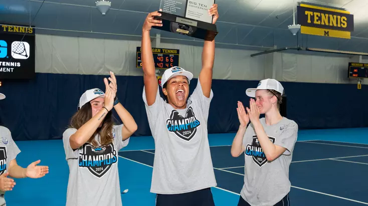Special Senior Class Anchoring Special U-M Women's Tennis Season