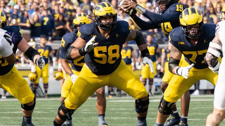 El-Hadi Talks MSU Rivalry, Blocking for 'Two-Headed Monster,' More