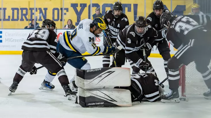 Ice Hockey Set to Renew High-Level Rivalry With No. 2 Western Michigan