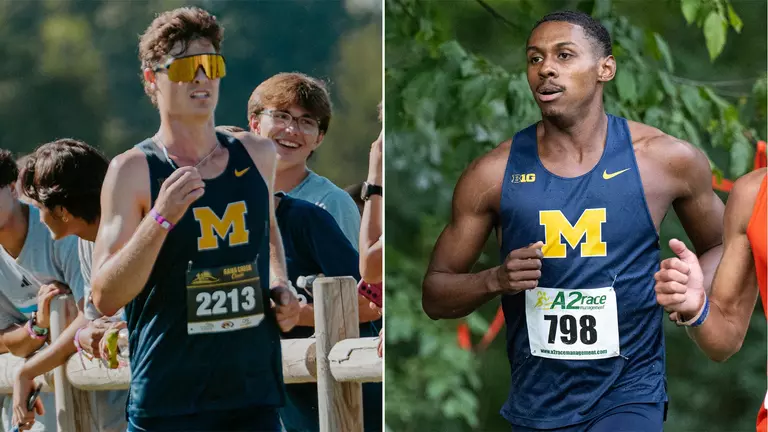 Ian Hill, left, and Miles Brown