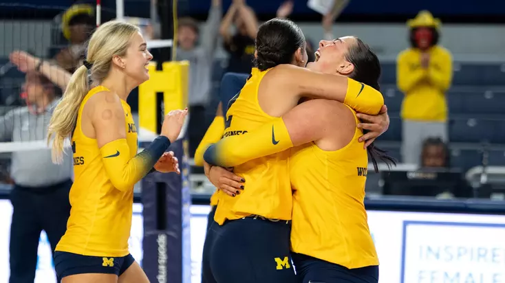 Volleyball Highlights vs. Maryland (Nov. 9)