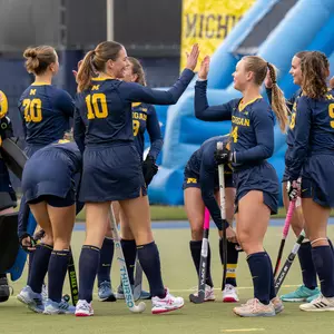Field Hockey Team Huddle