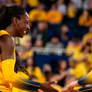 Serena Nyambio, left, and Allison Jacobs