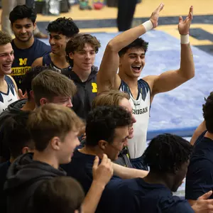 Men's Gymnastics Celebration