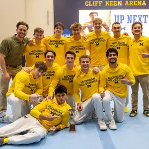 Men's Gymnastics Team Maize