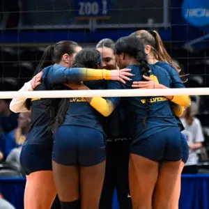 Volleyball Group Huddle