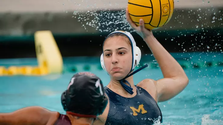 International Series: Freshman Karampetsou Showing Skill, Leadership Beyond Her Years