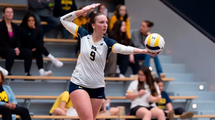 Volleyball Highlights vs. Notre Dame (Sept. 21)