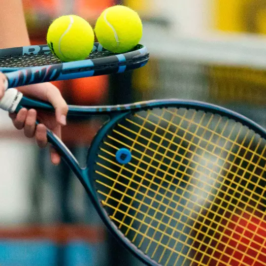 Women's Tennis Rackets and Balls