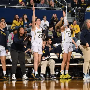 Women's basketball team celebration
