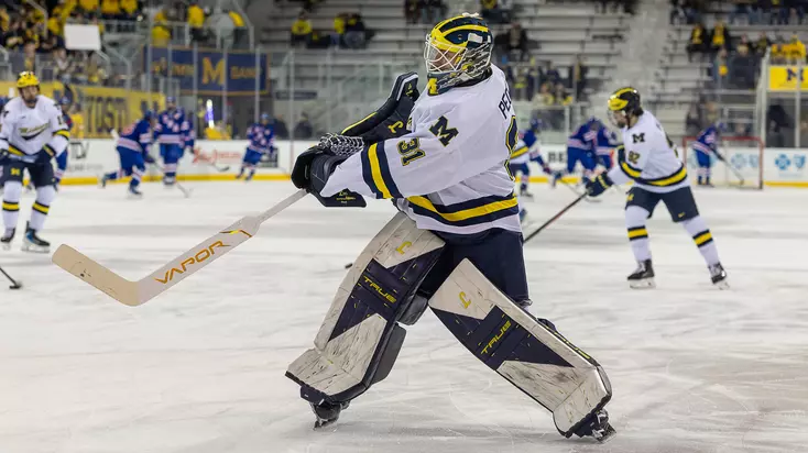 After Sweep of Minnesota, Ice Hockey Looking to Stay Sharp During Bye Week