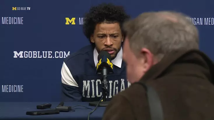 Men's Basketball Press Conference: Trey Burke (Jan. 23)