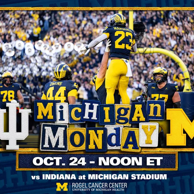 Michigan Monday vs. Indiana
