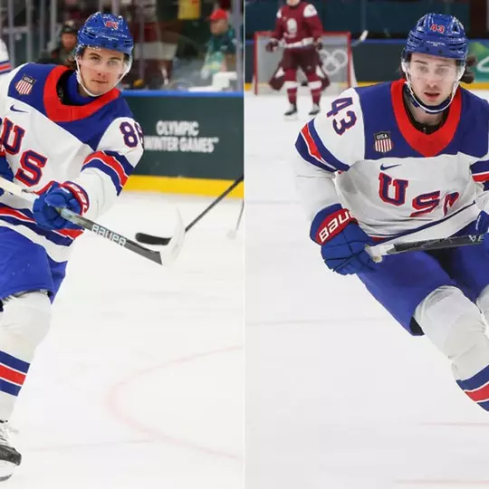 Jack Hughes and Quinn Hughes (Getty Images)