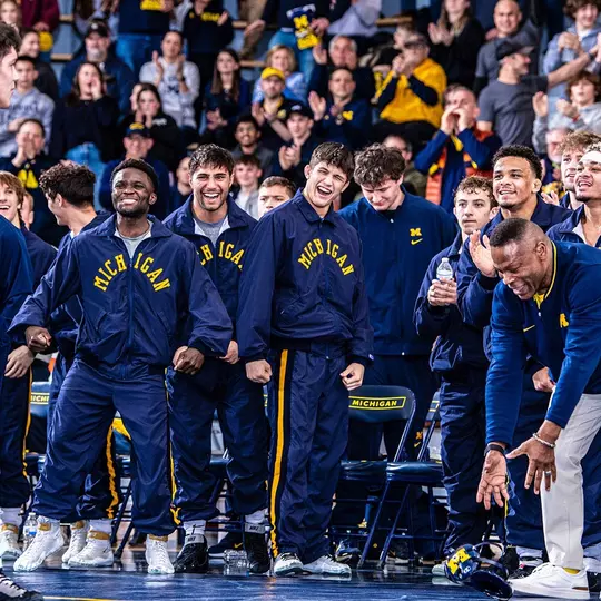 Wrestling Bench Celebration