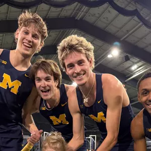 From left: Brendan Herger, Camden Law, Trent McFarland, Miles Brown