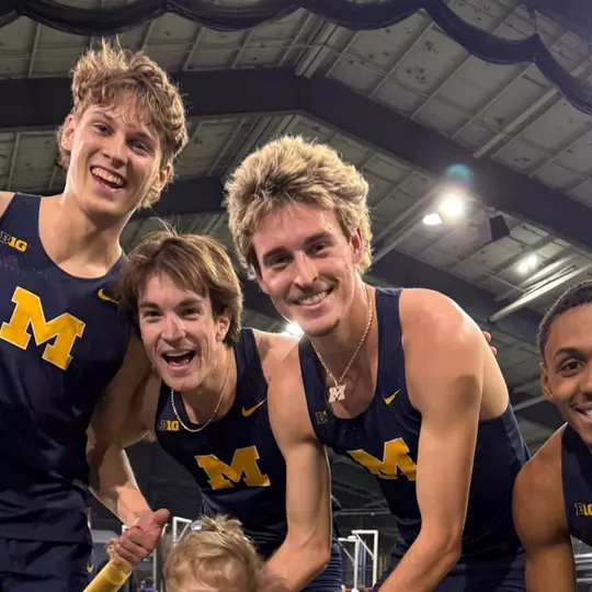 From left: Brendan Herger, Camden Law, Trent McFarland, Miles Brown