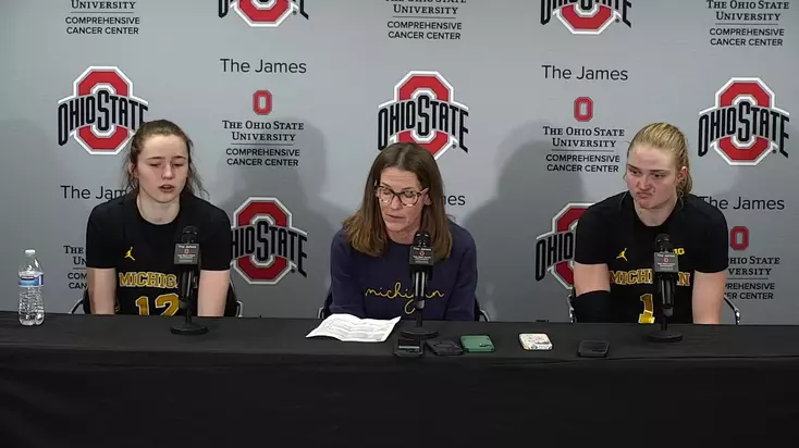 Women's Basketball Postgame Press Conference at Ohio State (Feb. 25)