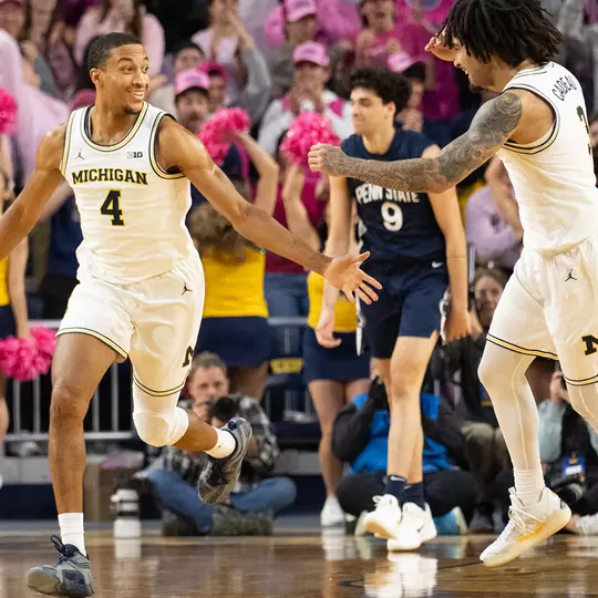 Nimari Burnett and Elliot Cadeau