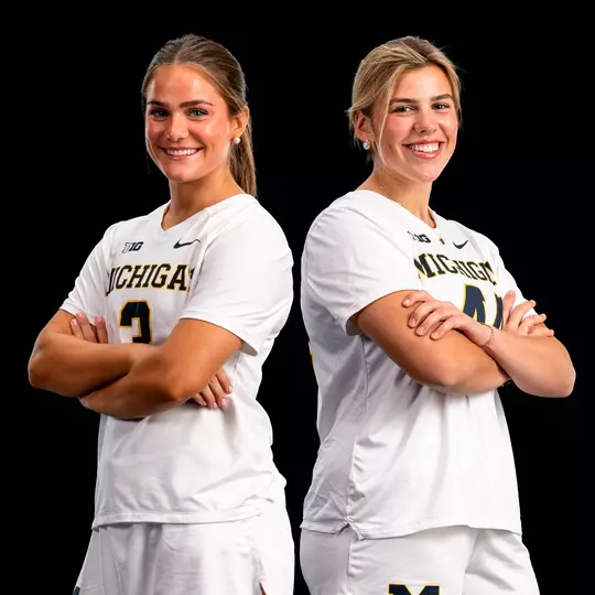 Emma Burke, left, and Elizabeth Johnson