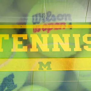 Women's Tennis Sign and Balls Double Exposure